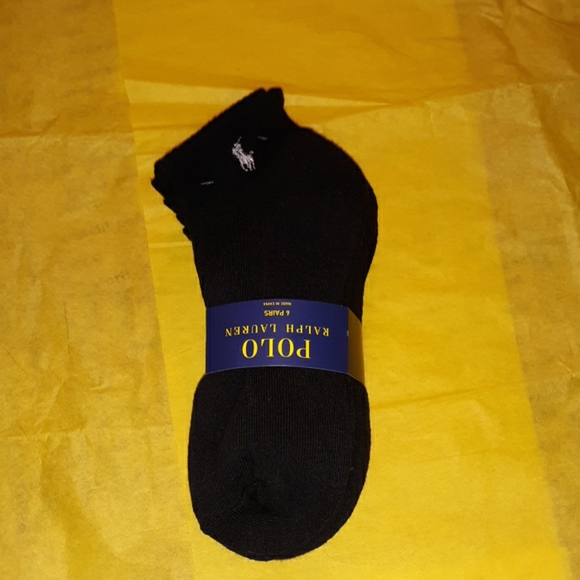 🚨 Ralph Lauren Polo Socks 6pair NEW - Picture 2 of 6